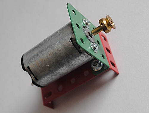 Motor für metallbaukästen - e-motor,
