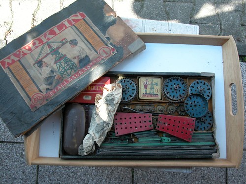 Märklin alte metallbaukästen - alte,