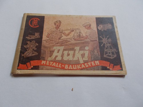 Auki metall baukasten - metall-baukasten, heft