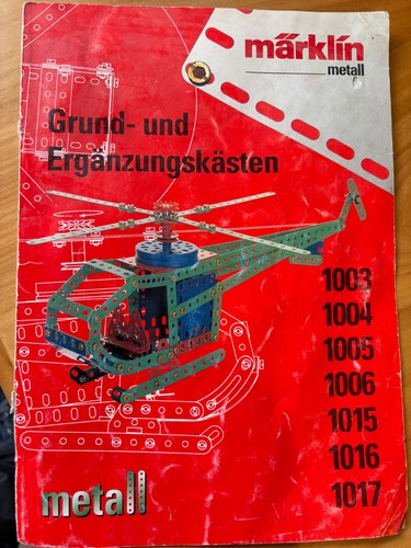 Märklin metallbaukasten - märklin,