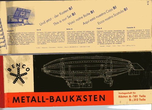 Vintage benco vorlagenheft - benco,