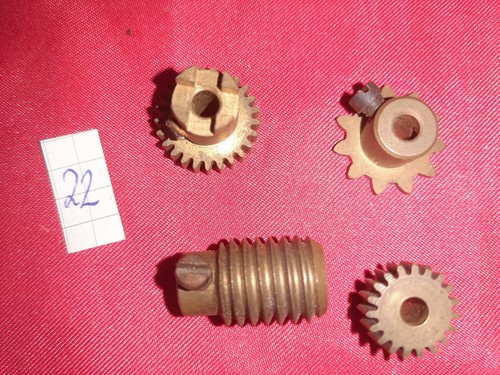 Zahnräder 1 seilrolle - 3,