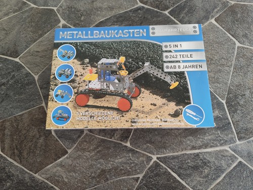 Metallbaukasten baufahrzeuge - metallbaukasten,