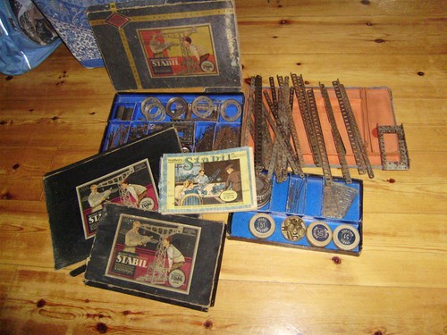 Walther metallbaukasten - 3x,