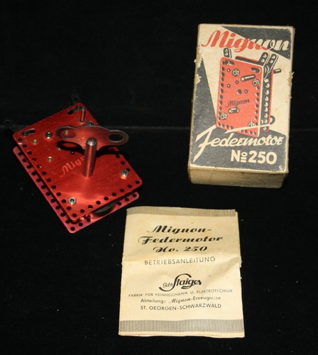 Mignon 250 federwerkmotor - mignon,